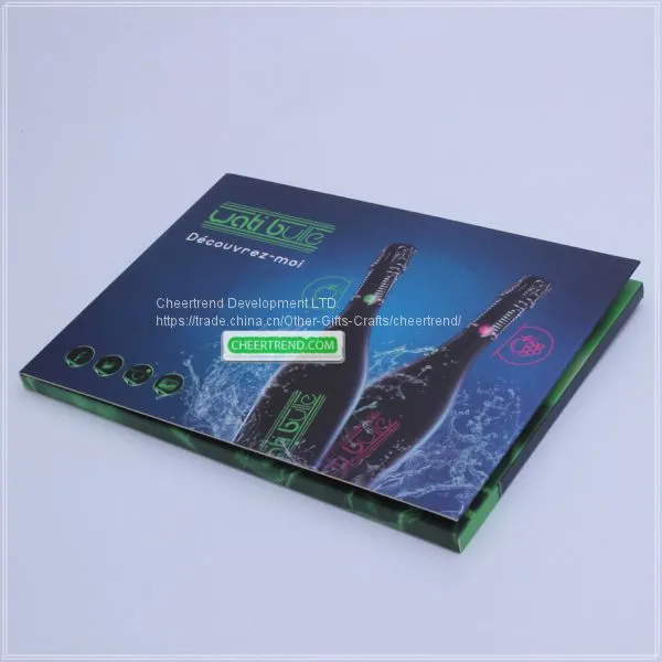 Factory Whosale Price 4.3 Inch Lcd Screen Video Brochure/ Video Greeting Card/video Business Card for Business AD photo-2