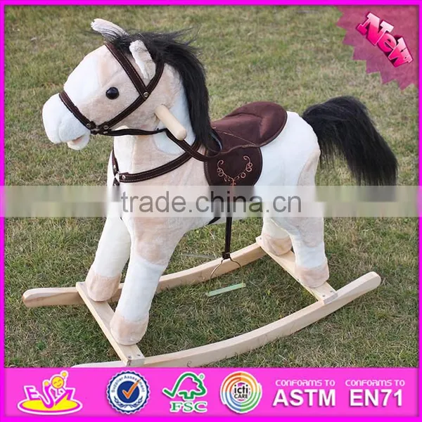 В продаже деревянная качалка для малышей в новом дизайне 2017 года W16D068 photo-4
