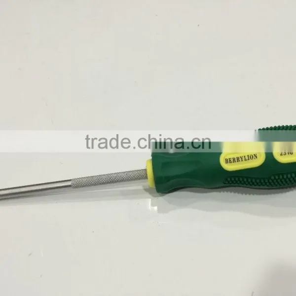 BERRYLION Dual Color Falt Head 4 Inches Screwdriver With Anti Slip Handle photo-5
