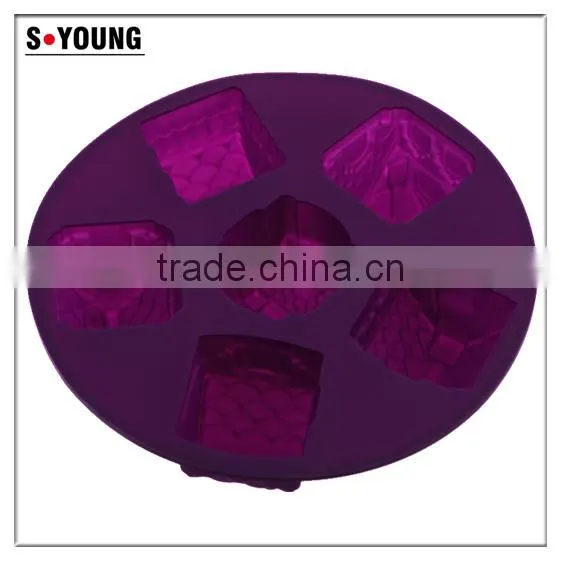 11048 High Quality Baking Silicon Mould Handmade Silicone Soap Molds photo-2