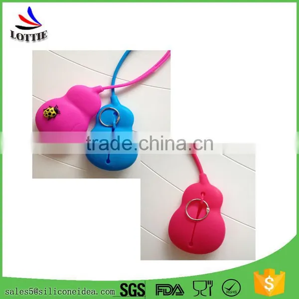 Fashion Silicone Coin Wallet Purse,cute Silicone Card Case/lovely Silicon Key Bag for Promotions photo-2