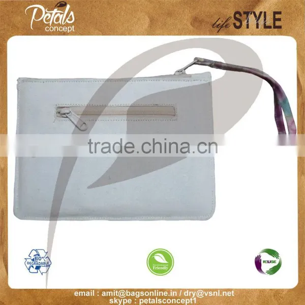 Customized Printing Canvas Zip Make up or Gadget Storage Bag Pouch photo-2