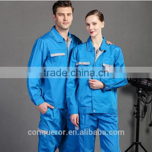 100% Cotton or Cotton Poly Blended OEM Wholesale Work Uniform/housekeeping/factory Worker for Sale photo-4