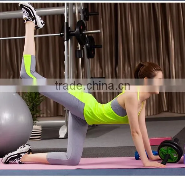 New Product 2016 Hot Sale High Quality One Piece Lady Sports Jumpsuits Yoga Wear for Wholesales photo-3