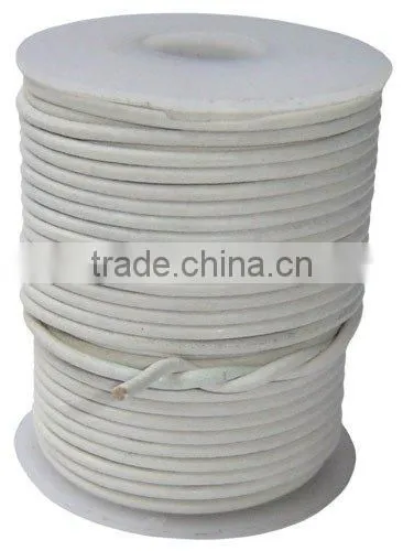 Wholesale Round Genuine Leather Cord 4mm For Bracelet photo-3
