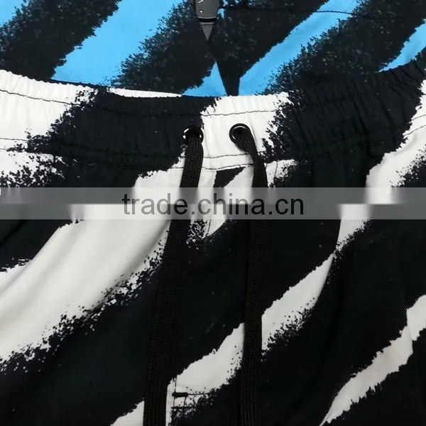 Fashion Design Custom Style Elastic Waist Swimming-bermuda-shorts photo-2
