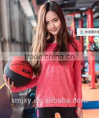 Cheap Long Sleeve Sport Gym t Shirt Women photo-3