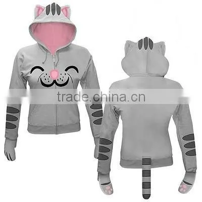 Unique Animal Hoodie Hoodie With Ears Hoodie Sweatshirt Hood Hoodie Clothing Ear Hoodies