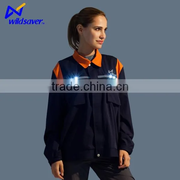 New Design Flahsing Security Working Wear for Female Breathable Warning photo-2