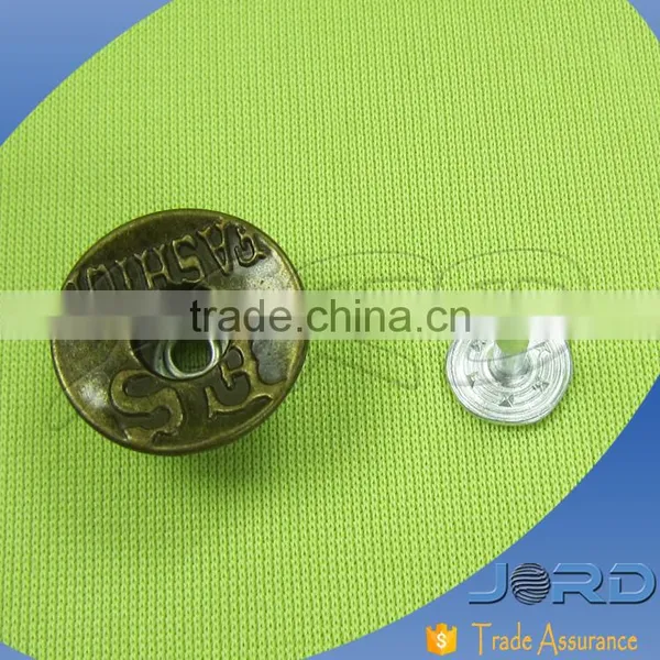 Low MOQ of Metal Button Decorative Metal Button for Jeans photo-2