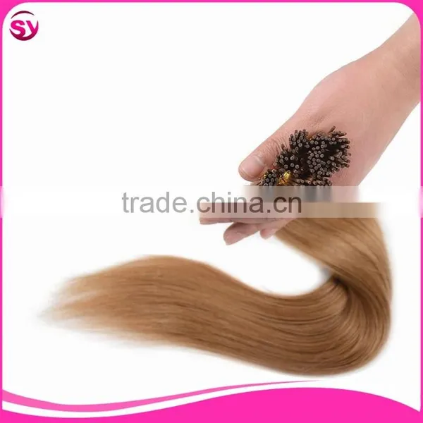 New Arrival Brazilian Pre Bonded I Tip Hair Cold Fusion Hair Extensions photo-2