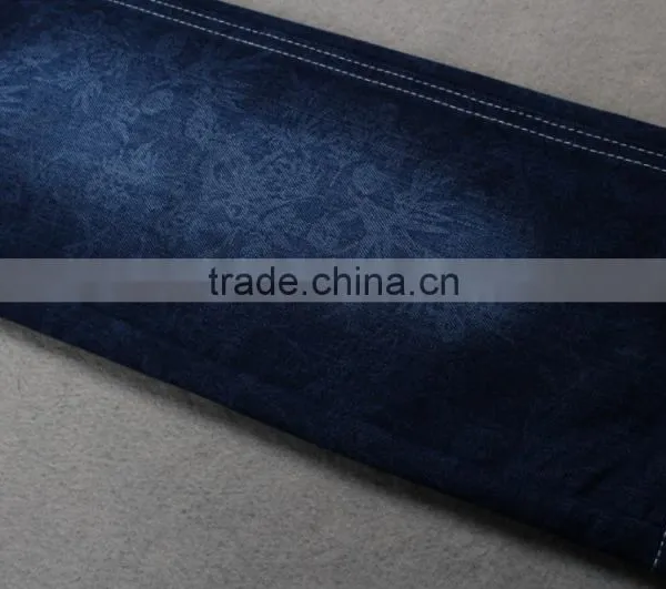 China Stocklot Cotton Poly Stretch Denim Fabric for Jeans Garments photo-4