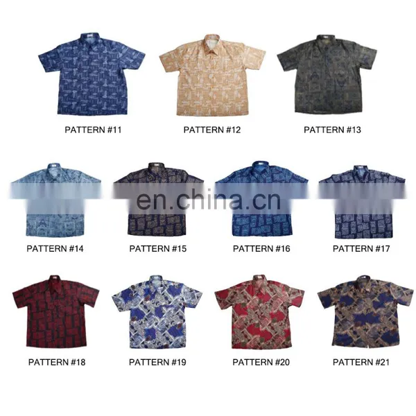 Thai Silk Mens Patterned Shirts/Casual Paisley Vintage Hawaiian photo-3