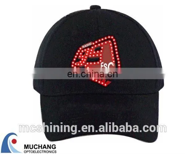 LED Lighting Customized Youth Baseball Cap Made in China photo-6