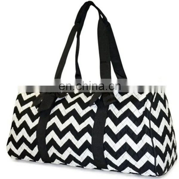 Travel Simple Shiny Cotton Wholesale Quilted Duffle Bags photo-4
