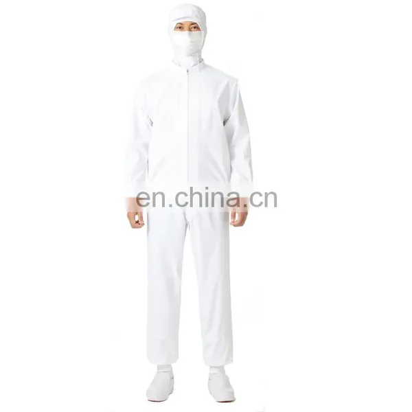 Blue 100%Polyester Uniform for Food Industry photo-2