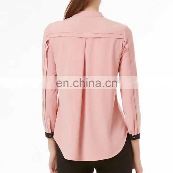 2016 Most Popular Ladies 3/4 Sleeve Blouse Designs photo-3