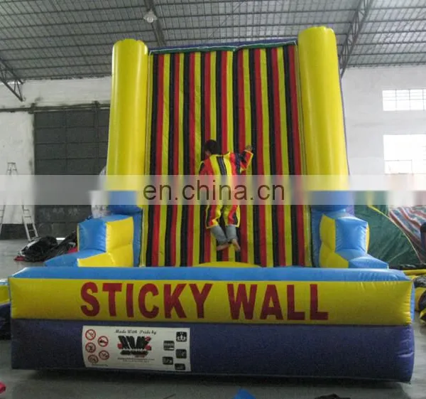 Inflatable Hooks & Loops Fastener Wall, Outdoor Sport Games Equipment Inflatable Climb Sticky Wall photo-5