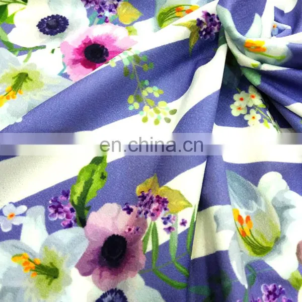 2016New Designs Digital Print Hot Sell Comfortable Deodorization Bamboo Fiber Fabric photo-6