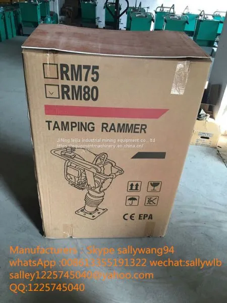 Factory Direct Sales Honda gx 160 Engine Tamper Rammer CompactorGasoline Tamping Rammer photo-4