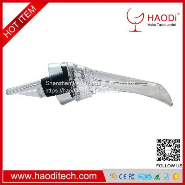 HD-DJ0002 Wine Aerator Pourer With Stand for Wine Bottles Premium Luxury Aerating Pourer