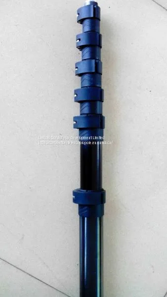 40FT Carbon Fiber Camera Pole With Patented Clamp