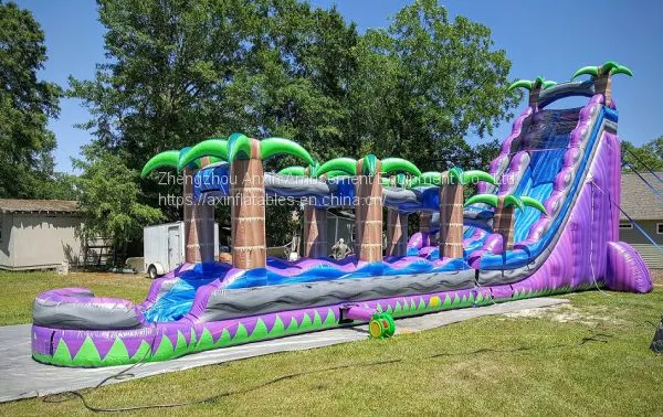 Inflatable Slip and Slide Inflatable Water Slide Axs-17 photo-5
