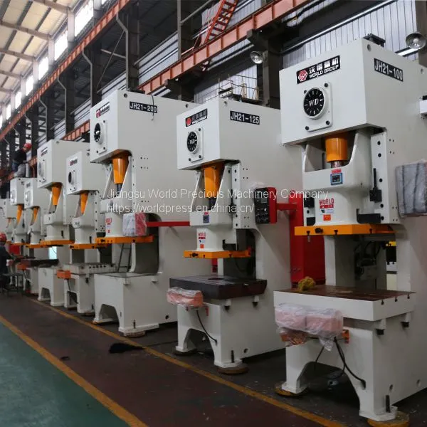 Auto Parts JH21 160 Ton Mechanical Punching Power Press Machine photo-2