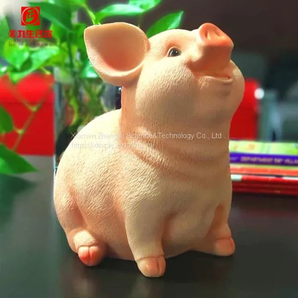 Originality of Novel Restoring Ancient Ways Colophony Animal Signs Loose Change Jar Piggy Store Money Jar Handicraft Places Ark of TV of a Sitting Room to Decorate