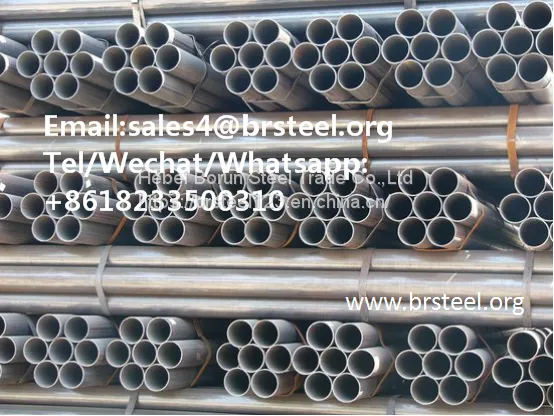 St37 Erw Welded Steel Pipe Pieces per Ton