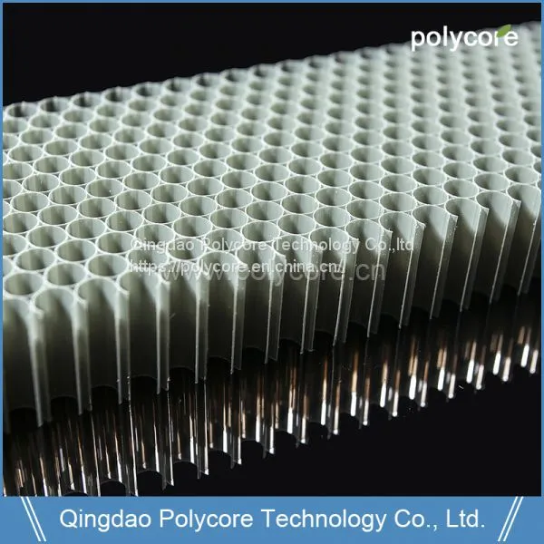 Low Price High Quality Honeycomb Transparent pc Sheet High Impact Resistance photo-3