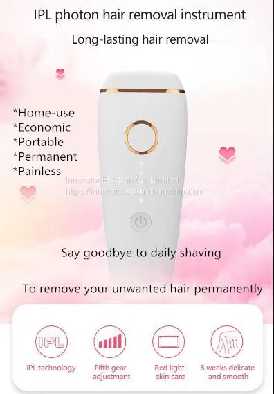 Ipl Hair Removal Home Used Beauty Machine Ipl Hair Removal Machine Ice Care Painless photo-2