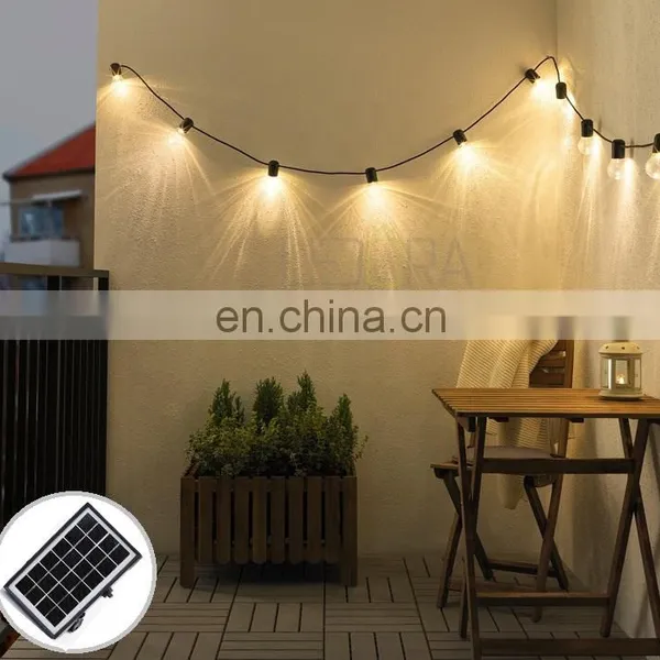 New Product Solar Powered String Light Outdoor Led Christmas String Lights Led Shenzhen photo-2