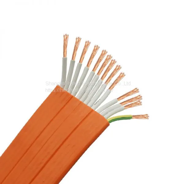 [Factory Directly] Tvvb Lift Cable Crane Cable Elevator Travel Flat Cable photo-2