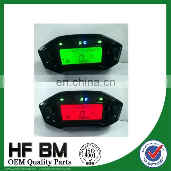 Motorcycle MSX125 Speedometer 20000RPM , 7 Color Backlight LCD Meter, Motorcycle Digital Meter, MSX125 Speedometer