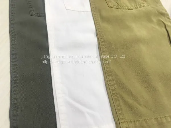64%Tencel 26%Cotton 10%Linen Twill Fabric photo-3