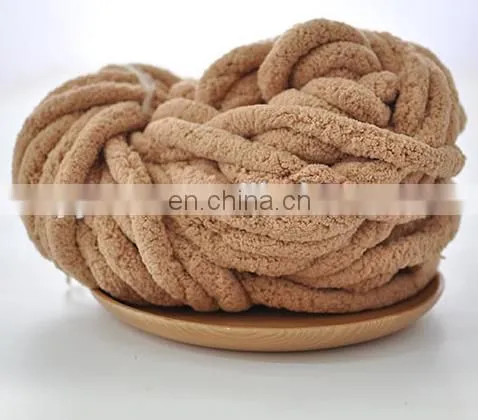 Chunky Chenille Yarn 100%polyester Yarn photo-2