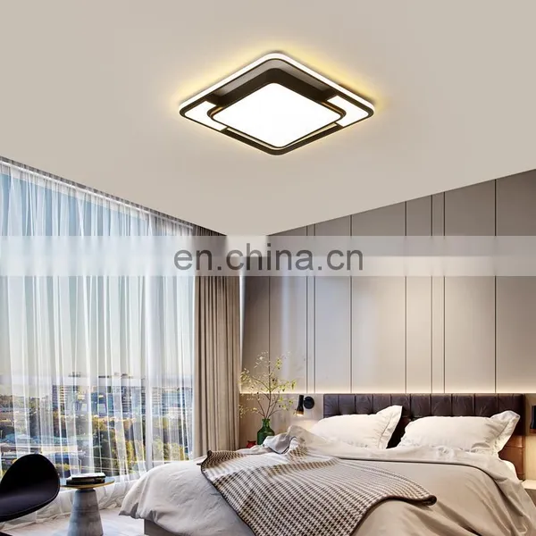 Modern Living Room Ceiling Lamps Chandelier Decoration Square Acrylic Led Ceiling Lights photo-3
