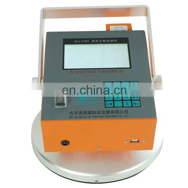 High End Electrical Non Nuclear Asphalt Density Gauge For Sale photo-3