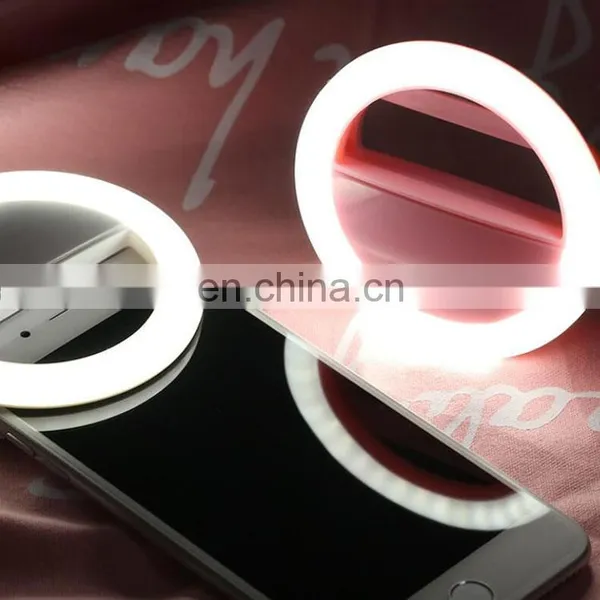 Rechargeable Beauty Portable Photo Studio Fill Light LED Ring Fill Lights for Cell Phone photo-2