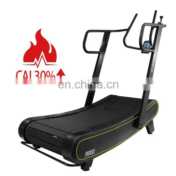 Best Price Curved Treadmill Running Machine Self Powered Commercial Gym Exercise Equipment for HIIT and Strong Body photo-3