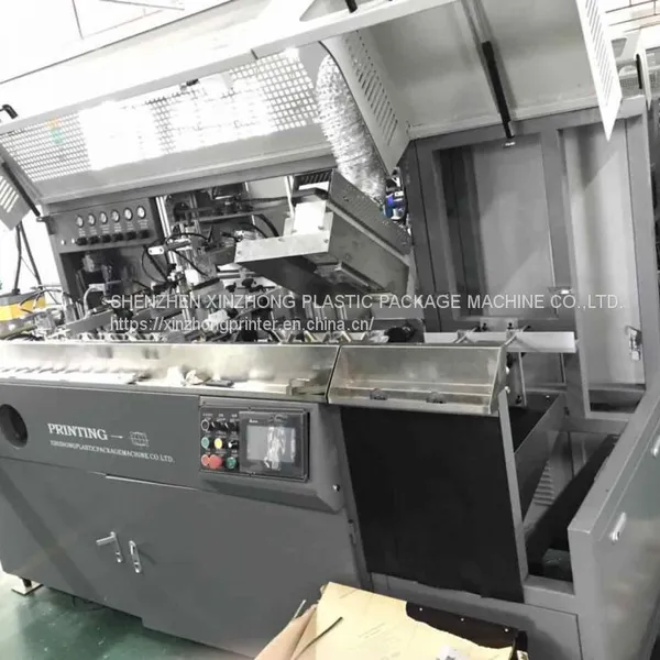 SZD-102-B Automatic 1 Color Plastic Bottle Perfume Bottle Packaging uv Screen Printing Printer Machine photo-3