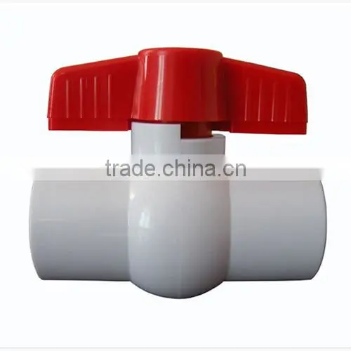 Compact White Upvc Ball Valve SOCKET/THREAD Style photo-6