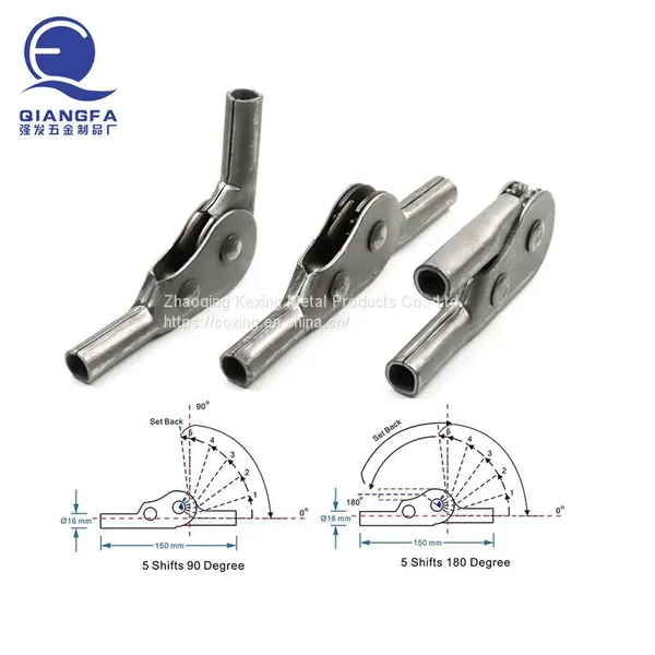Beach Chair Hinges Front 3 Gear 54 Degree Functional Metal Hinge For Bean Bag Chair Lazy Sofa photo-3