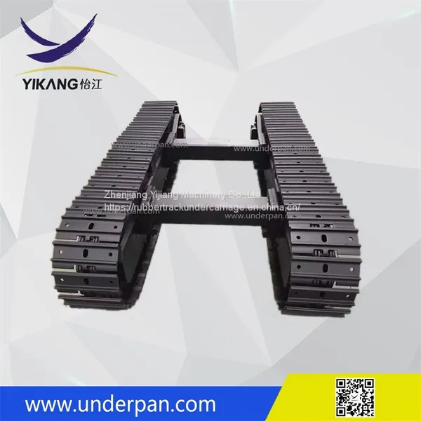 China Gold Manufacturer Customized Steel Track Undercarriage for Mini Crawler Excavator Drilling Rig Machinery photo-2