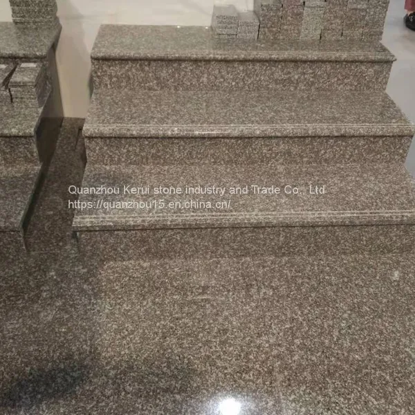 Polished Red Granite G664 Stair