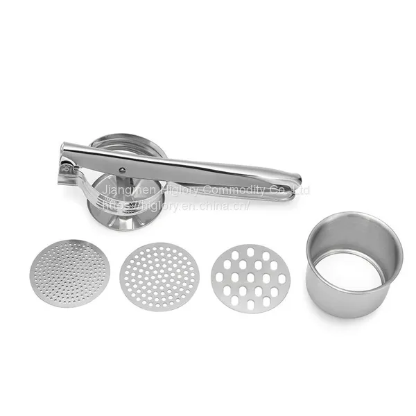 Home Using Gifts Sets Multi-functional Tools 3 Interchangeable Fineness Discs Potato Masher/Ricer photo-3
