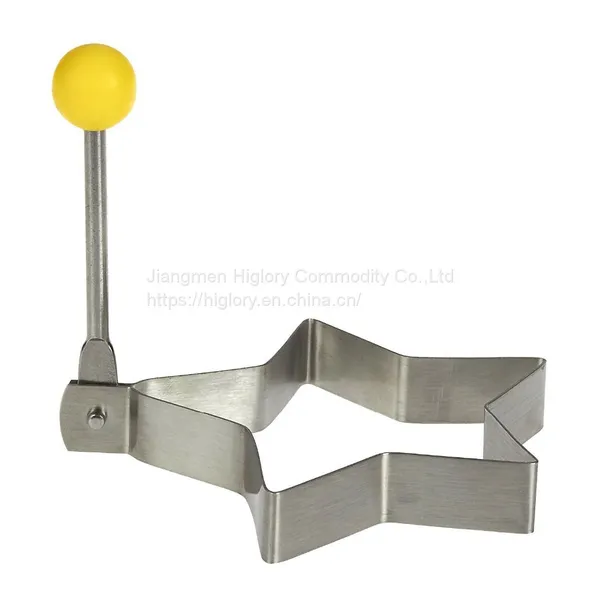Kitchen Accessories 4 Different Shape Non-stick Stainless Steel Metal Fried Egg Ring Mold photo-4