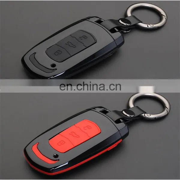 Custom ABS Silicone 3 Buttons Car Key Cover Case For Geely BEAUTY LEOPARD Coupe BL Coupe