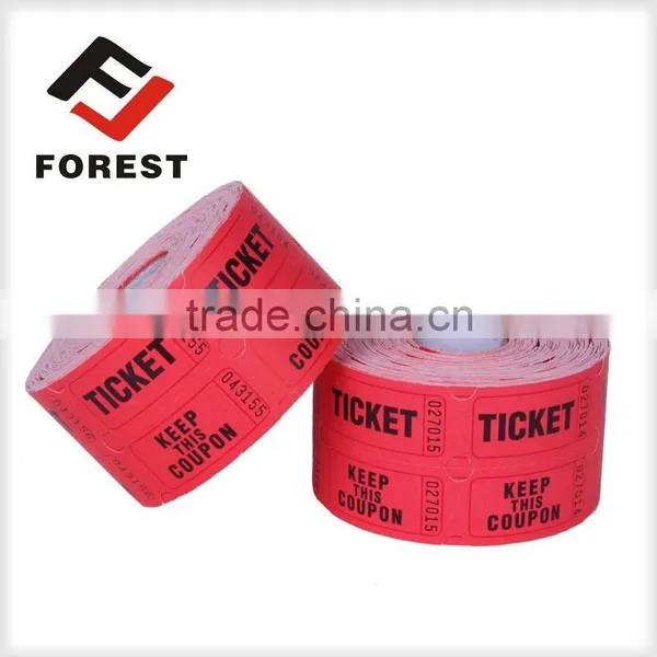 Supply Customized Scratch off Lottery Ticket, Arcade Tickets, Admit One Ticket, Tickets Printing Quality Choice photo-4